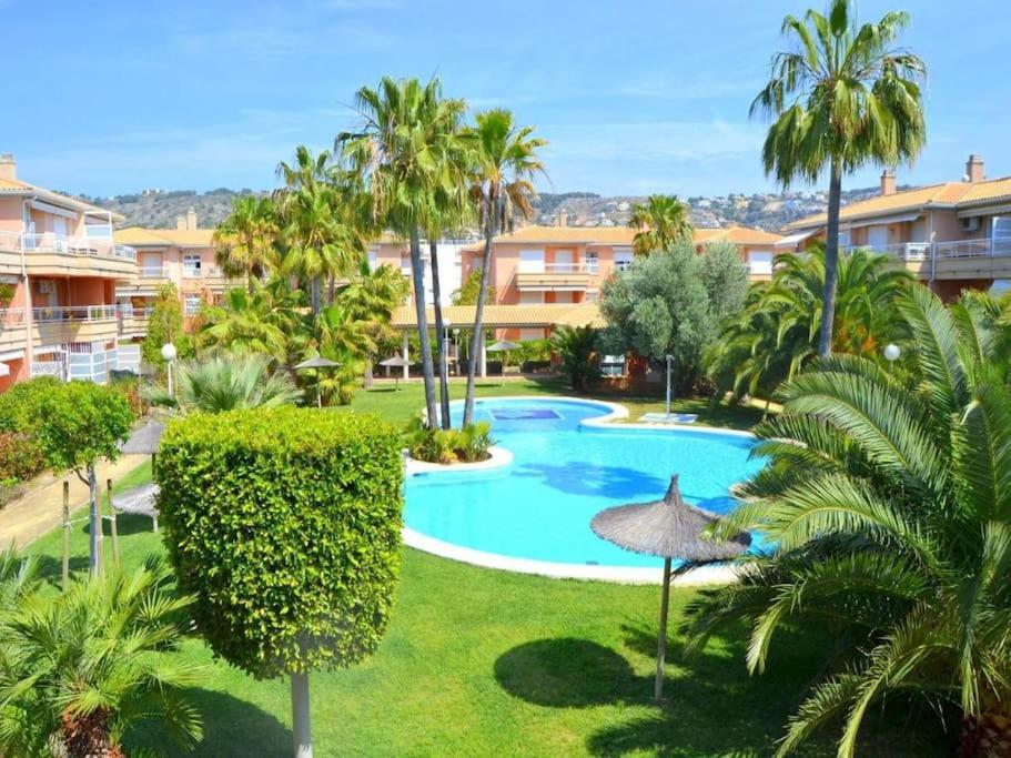 Javea Beach Blue House Exterior photo