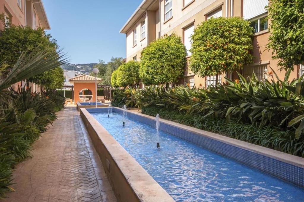 Javea Beach Blue House Exterior photo