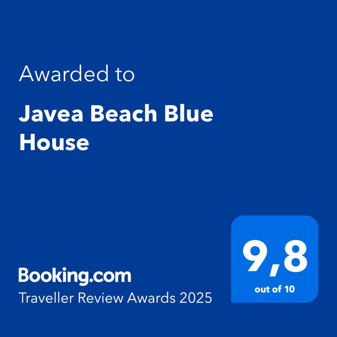 Javea Beach Blue House Exterior photo